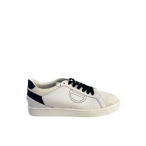 Borbonese White Leather Men Men's Sneaker